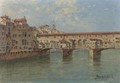 The Ponte Vecchio, Florence - Antonietta Brandeis