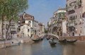 Rio San Trovaso, Venice - Martin Rico y Ortega