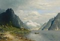 Traveling Across A Fjord - Adelsteen Normann