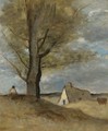 Study Of A Landscape With Figure - Jean-Baptiste-Camille Corot