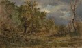 Clairiere En Foret De Fontainebleau - Theodore Rousseau