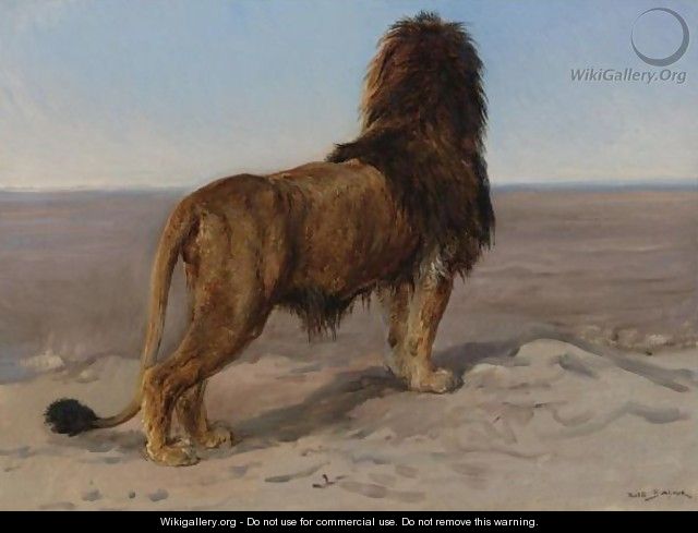 Lion (The Look Out) - Rosa Bonheur