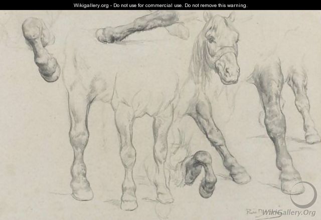Study For The Horse Fair - Rosa Bonheur
