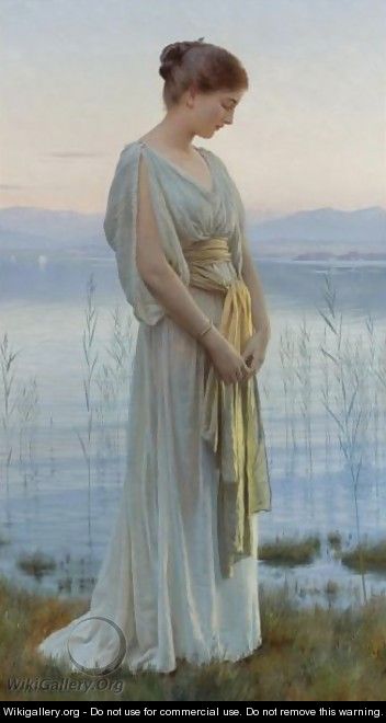 Evening By The Lake - M. Nonnenbruch