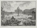 Veduta Della Basilica E Piazza Di S. Pietro In Vaticano - Giovanni Battista Piranesi