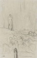 A Shepherdess And Her Flock 2 - Jean-Francois Millet