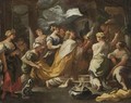 The Idolatry Of Solomon - (after) Luca Giordano