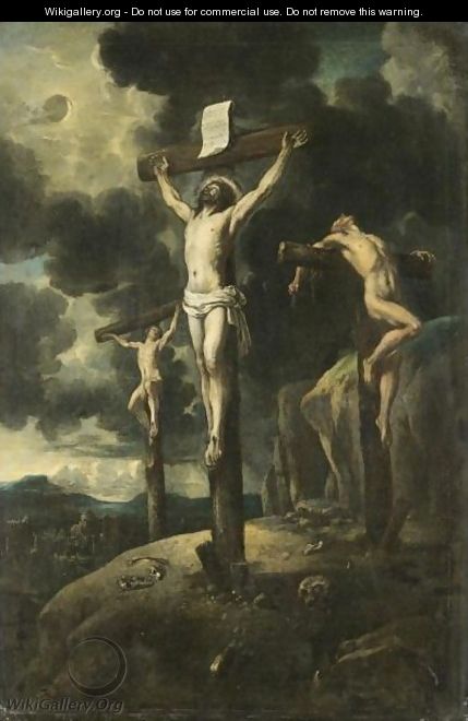 The Crucifixion - Spanish School