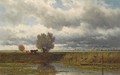 Cows In A Summer Landscape - Willem Roelofs