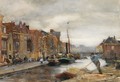 A View Of A Canal, Scheveningen - Floris Arntzenius