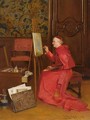 The Artist At Work - Georges Croegaert