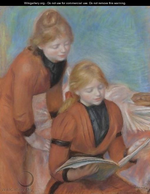 La Lecture - Pierre Auguste Renoir