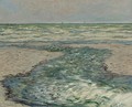 Riviere De Pourville, Maree Basse - Claude Oscar Monet