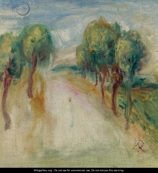 Le Chemin Ombrage - Pierre Auguste Renoir