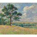 Paysage Pres De Mereville - Maximilien Luce