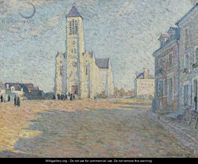 Eglise Dans Un Village - Henri Lebasque
