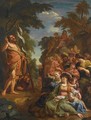 Saint John The Baptist Preaching In The Wilderness - (after) Jacques Ignatius De Roore