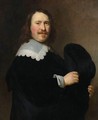 A Portrait Of A Gentleman - Govert Teunisz. Flinck