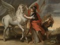 Athena And Pegasus - Theodor Van Thulden