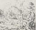 The Large Bathers 2 - Paul Cezanne