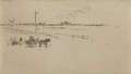 Railway-Station, Voves - James Abbott McNeill Whistler