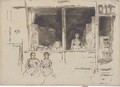 Melon-Shop, Hounsditch - James Abbott McNeill Whistler