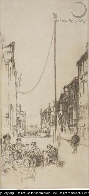 The Mast - James Abbott McNeill Whistler