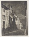 Street At Saverne - James Abbott McNeill Whistler