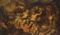 The Triumph Of Bacchus - (after) Simon De Vos