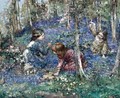 The Bluebell Wood - Edward Atkinson Hornel