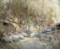 The Sheep Shearing - George Smith