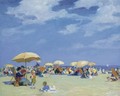 Beach At Far Rockaway - Edward Henry Potthast
