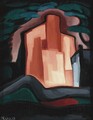 A House In The Night - Oscar Bluemner