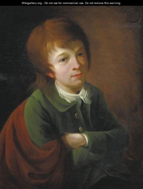 Portrait Of A Young Boy 2 - (after) Nathaniel Hone