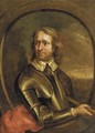 Portrait Of Oliver Cromwell - (after) Robert Walker