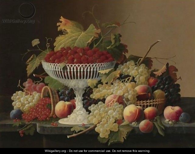 Still Life With Fruit 6 - Severin Roesen