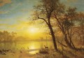 Mountain Lake 3 - Albert Bierstadt