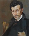 Portrait Of The Painter Gerassimos Dialismas - Nikolaos Lytras