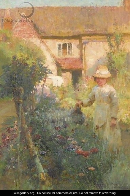 The Garden - Walter Frederick Osborne