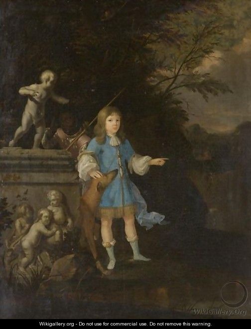 Portrait Of A Boy, Possibly John Arundell, Baron Arundell Of Trerice (1649-1698) - Gaspar Smitz