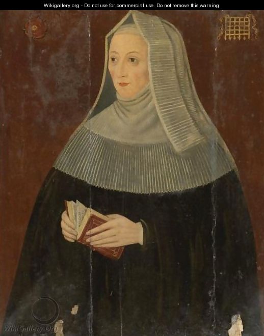 Portrait Of Lady Margaret Beaufort (1443-1509) - English School