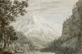 Between Lauterbrunn And Grindelwald - John Robert Cozens