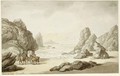 Kinsun Cove, Cornwall - Thomas Rowlandson