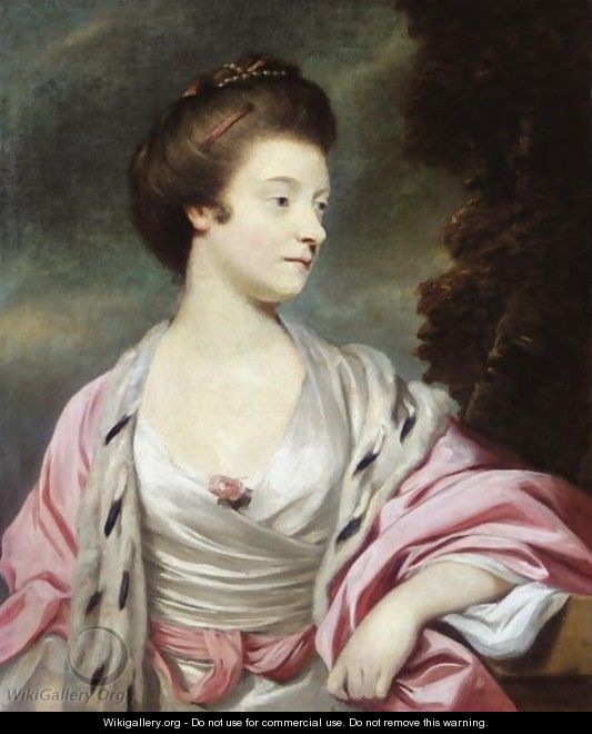 Portrait Of Elizabeth, Lady Amherst (1740-1830) - Sir Joshua Reynolds