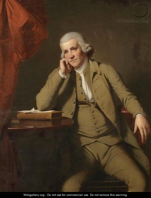 Portrait Of Jebediah Strutt - Josepf Wright Of Derby