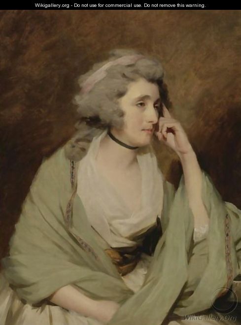 Portrait Of Katherine Ramsay, Lady Mckenzie Of Coul - Sebastien Leclerc