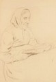 Woman Reading The Bible - Albert Anker