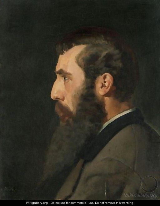Portrait Of Auguste De Beaumont - Ferdinand Hodler