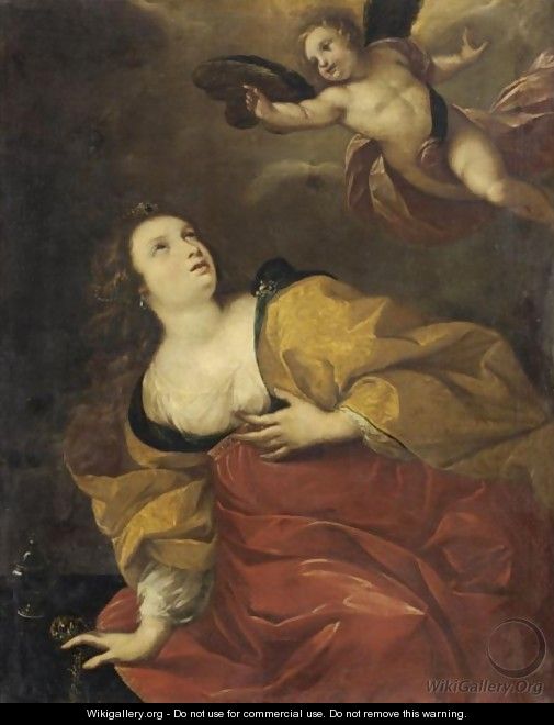 Maddalena E Un Angelo - (after) Carlo Francesco Nuvolone