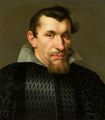 Portrait Of A Gentleman, Bust Length, Wearing A Black Jacket And White Ruff - (after) Diego Rodriguez De Silva Y Velazquez